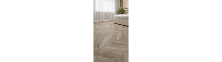 Alpine Floor SPC ламинат Chevron цвета натурального отбеленного дуба ECO 18-3