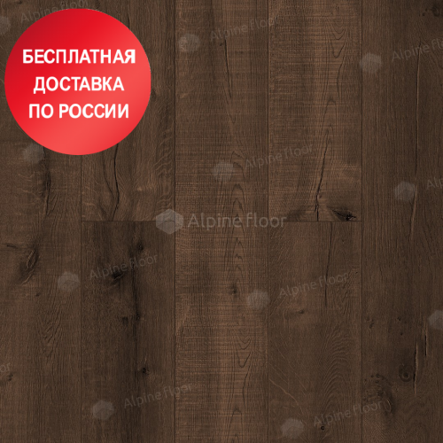 SPC ламинат Alpine Floor Real Wood Дуб Мокка ECO 2-2