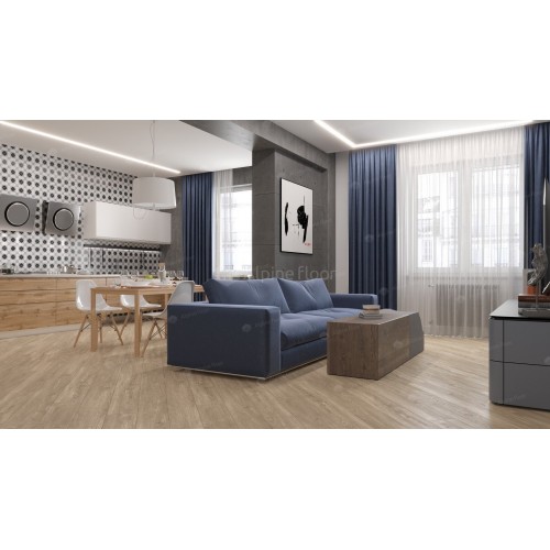 SPC ламинат Alpine Floor Секвойя коньячная ECO 6-2