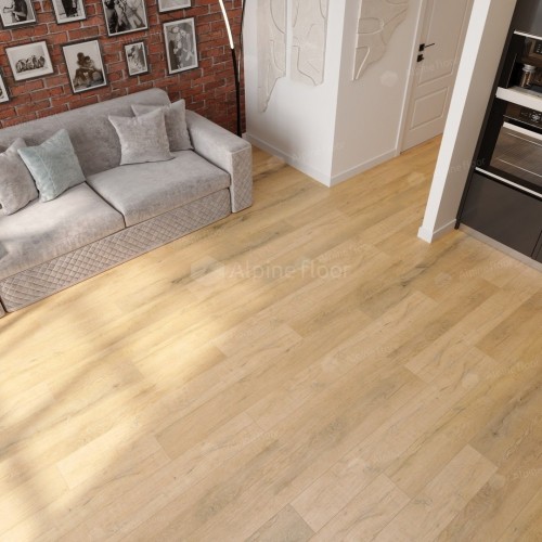 Каменно-инженерная плитка Alpine Floor Premium XL ABA ECO7-16 Дуб медовый