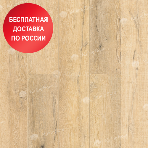 Каменно-инженерная плитка Alpine Floor Premium XL ABA ECO7-16 Дуб медовый
