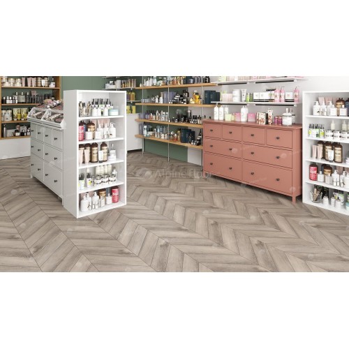 Кварцвиниловая плитка Alpine Floor Chevron LVT Дуб Исида ECO 20-8