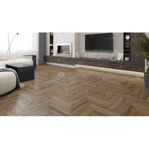 Кварцвиниловая плитка Alpine Floor Chevron LVT Макадамия ECO 20-5