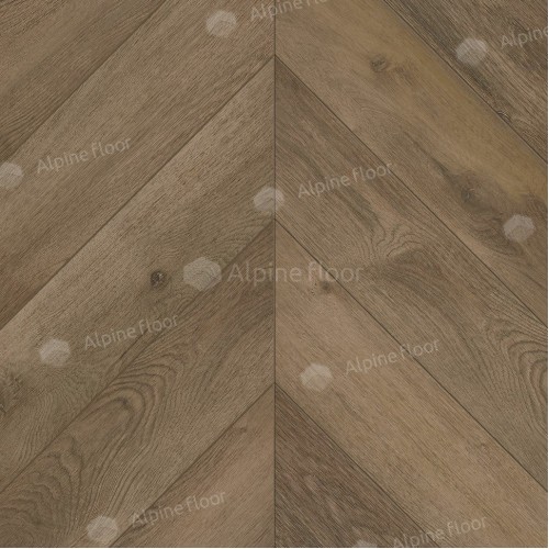 Кварцвиниловая плитка Alpine Floor Chevron LVT Дуб Насыщенный ECO 20-4