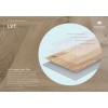 Кварцвиниловая плитка Alpine Floor Chevron LVT Дуб Ваниль Селект ECO 20-2