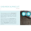 Кварцвиниловая плитка Alpine Floor Chevron LVT Дуб Ваниль Селект ECO 20-2