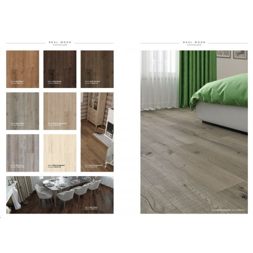SPC ламинат Alpine Floor Real Wood Дуб Самерсет ЕCО 2-11