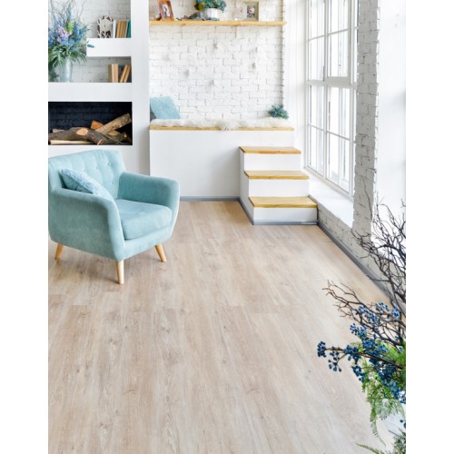 Кварцвиниловая плитка Alpine Floor Easy Line Дуб Кремовый ECO 3-23