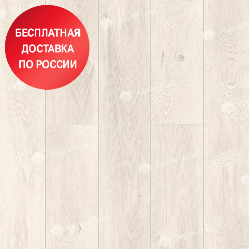 Каменно-инженерная плитка Alpine Floor Premium XL ABA ECO7-5 Дуб Натуральный Отбеленный