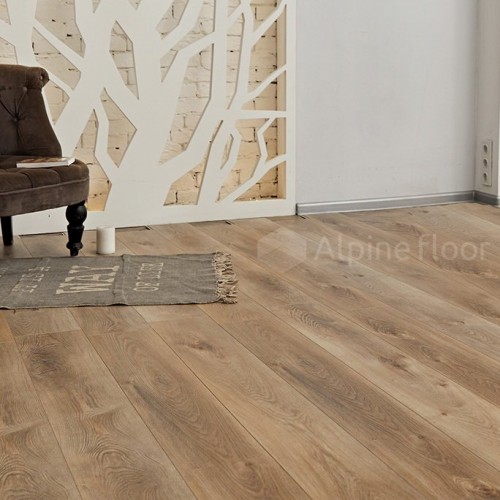 Каменно-инженерная плитка Alpine Floor Premium XL ABA ECO7-6 Дуб Природный Изысканный